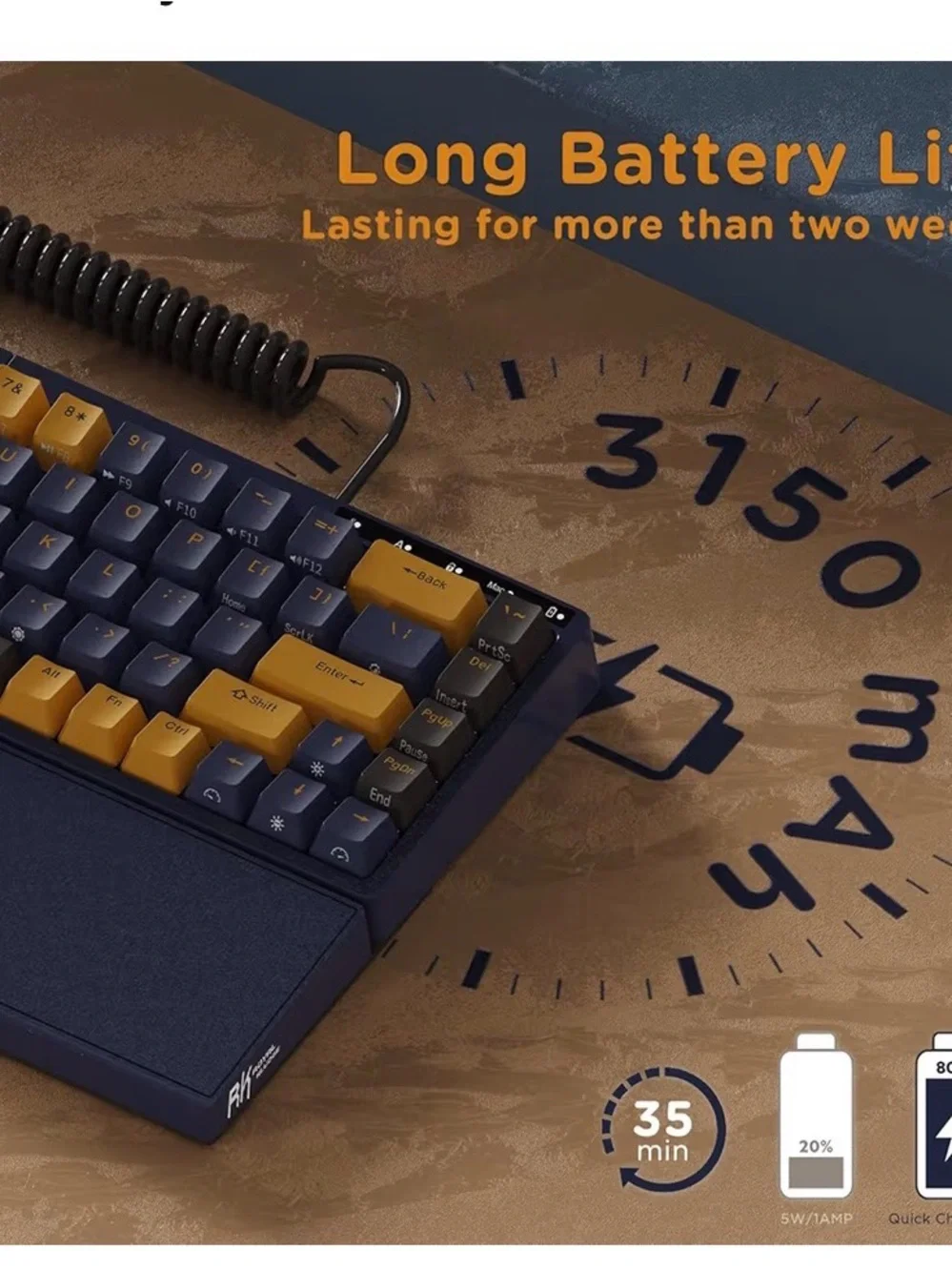 Split Ergonomic Gaming Keyboard